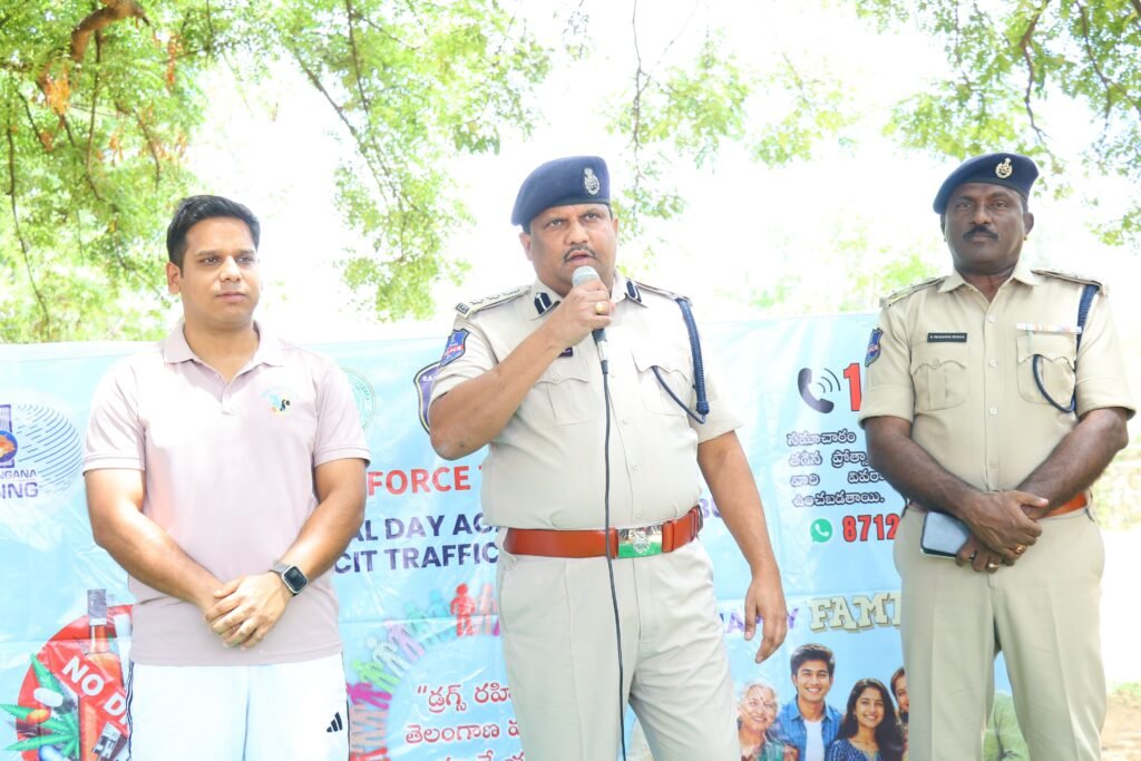 డ్రగ్స్ రహిత సమాజ నిర్మాణంలో యువతే కీలక శక్తి