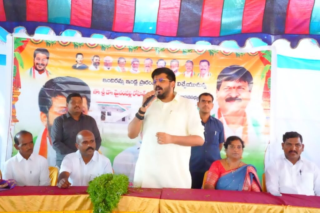 క్యాట్రియల్ గ్రామంలో ఎమ్మెల్యే డా. మైనంపల్లి రోహిత్ రావు విస్తృత పర్యటన