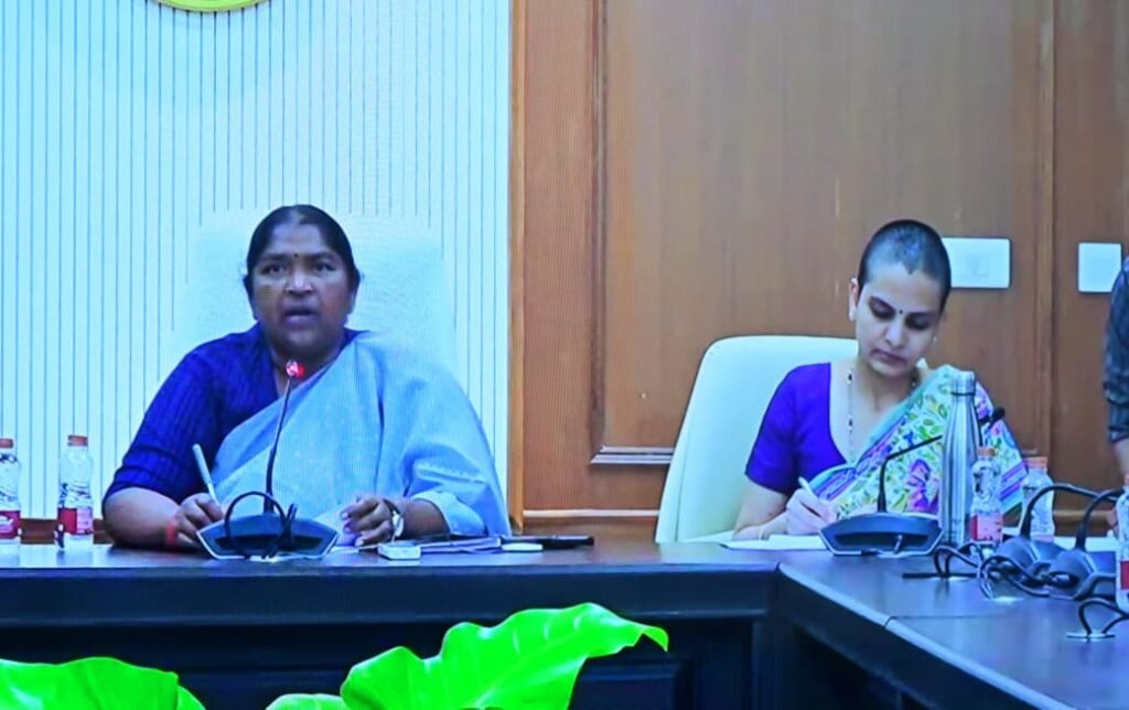 జలసిరి కార్యక్రమాన్ని పకడ్బందీగా నిర్వహించాలి: మంత్రి సీతక్క