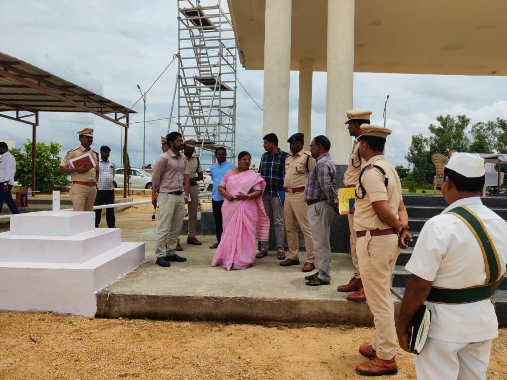 స్వాతంత్ర్య దినోత్సవ వేడుకలకు పకడ్బందీ ఏర్పాట్లు