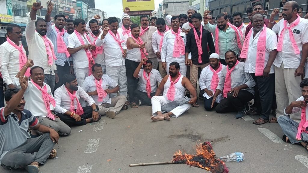 ఎమ్మెల్యే సునీతలక్ష్మారెడ్డికి అవమానం భగ్గుమన్న బిఆర్ఎస్ నేతలు